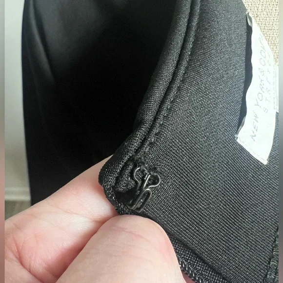 Black Dress with Mock Neck & Bell Sleeves! - Picture 12 of 15